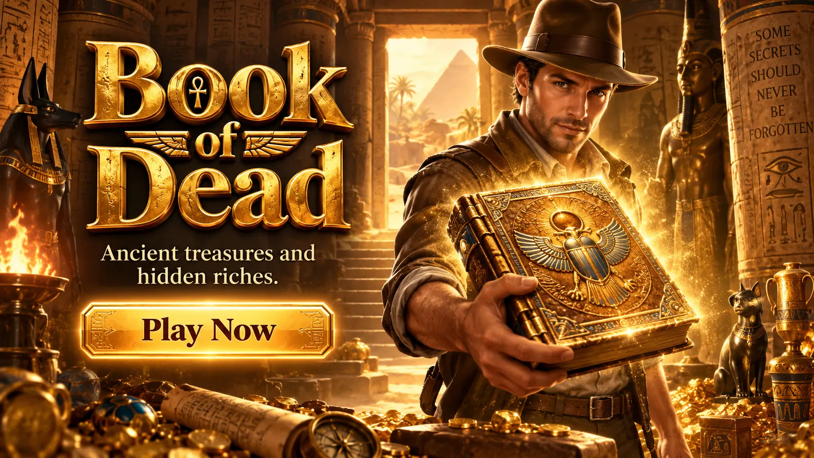 Book of Dead — Ancient treasures and hidden riches