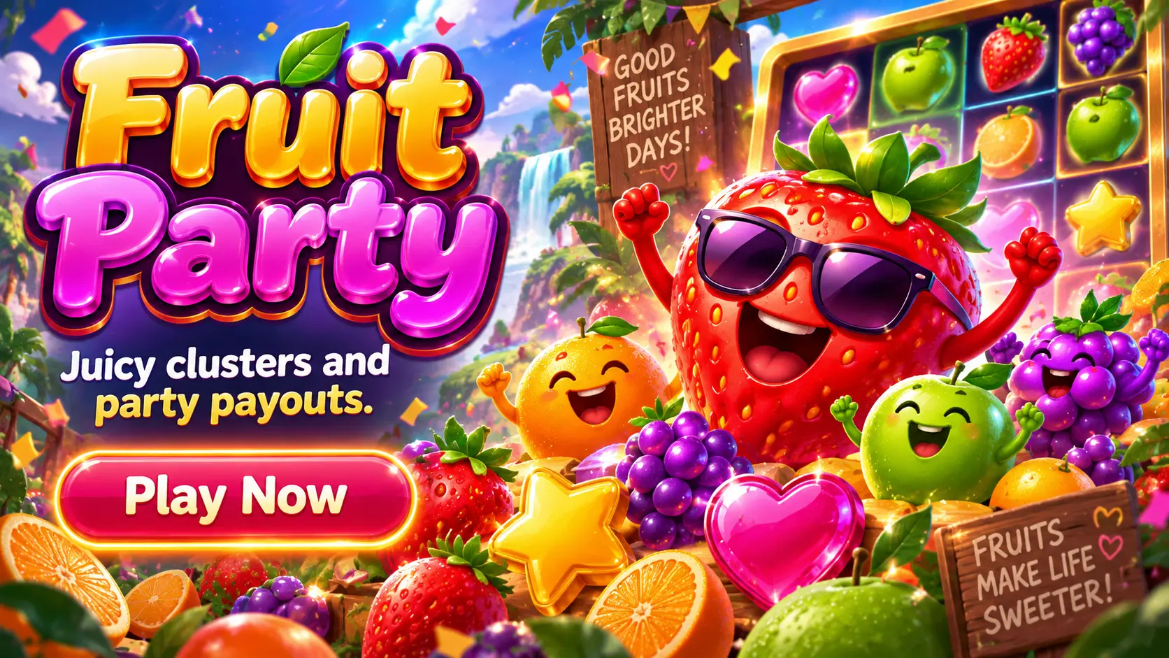Fruit Party — Juicy clusters and party payouts