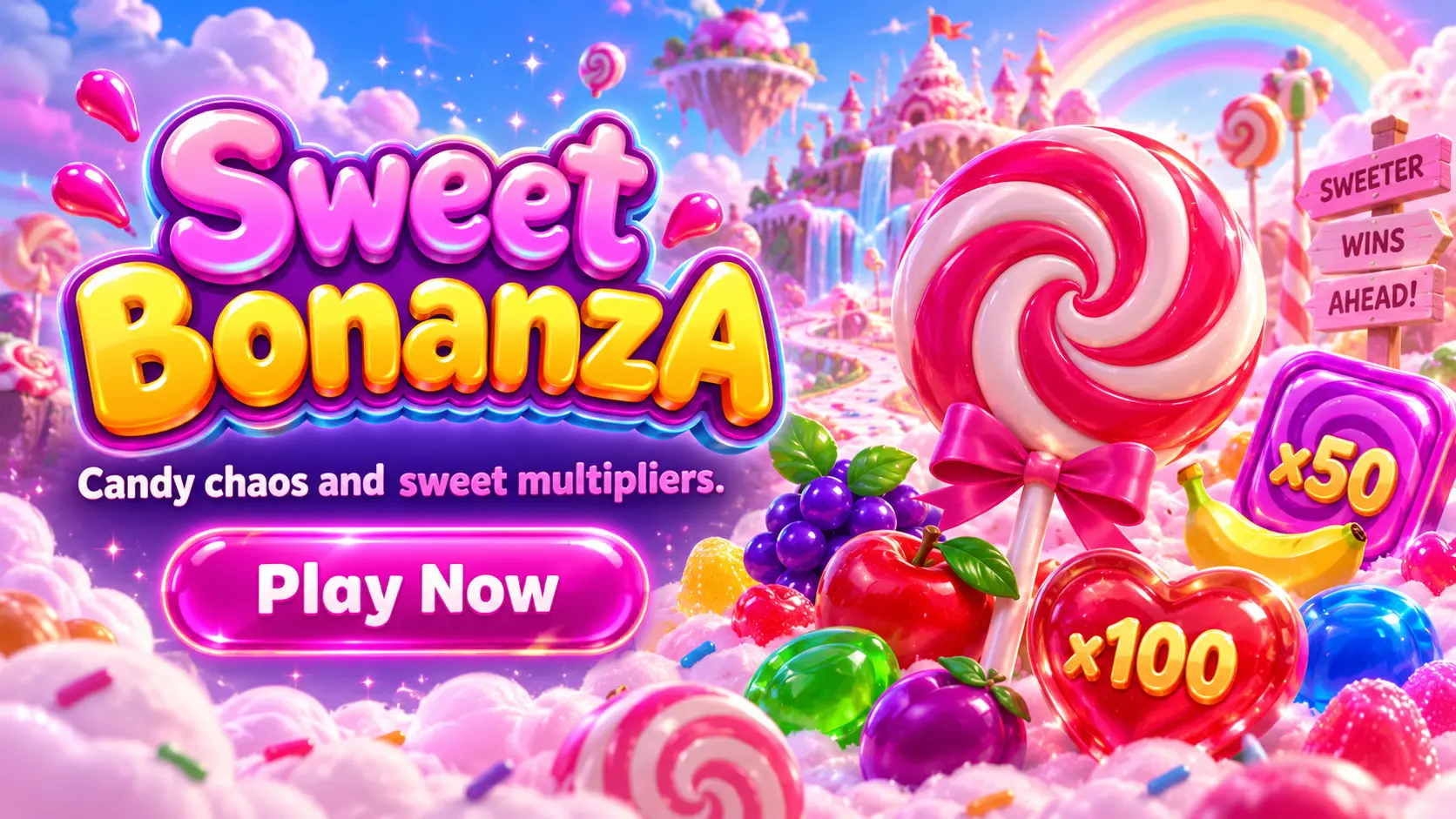 Sweet Bonanza — Candy chaos and sweet multipliers